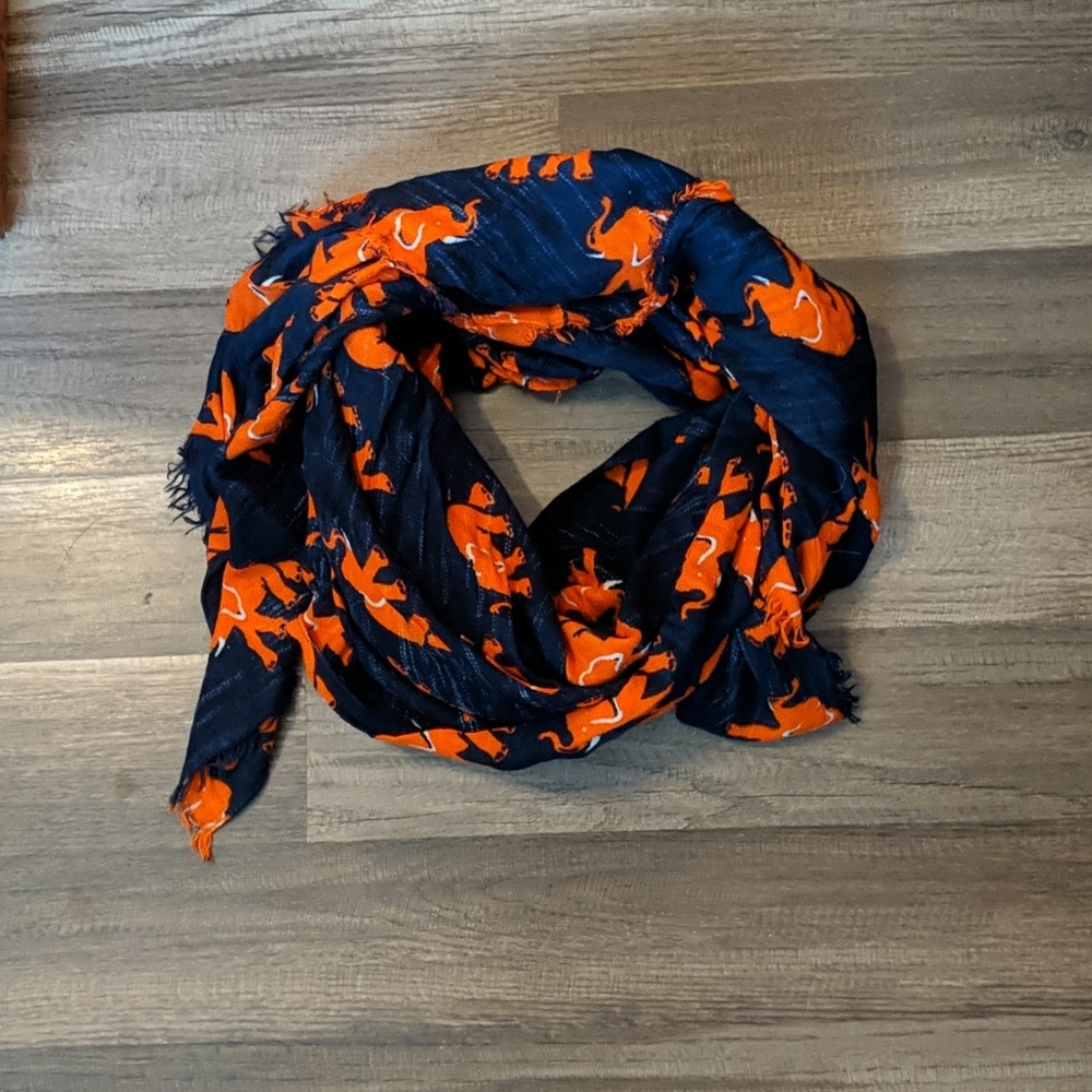 Gap elephant print oblong scarf
